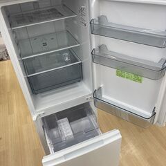 A-629【リユースのサカイ野々市店】ジモティ来店特価‼ シャープ SHARP 冷蔵庫 SJ-D18J-W 2022年製 動作チェック＆クリーニング済みの画像