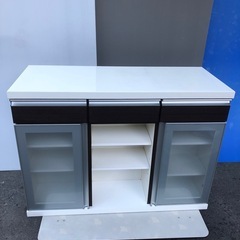 ニトリ バーカウンター 120DBR モデナ 横幅120cm×奥行52cm×高さ87cm 足