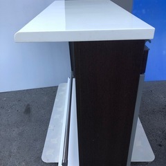 ニトリ バーカウンター 120DBR モデナ 横幅120cm×奥行52cm×高さ87cm 足