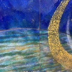 七宝焼 壁画 ②の画像