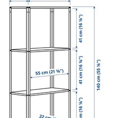 IKEAシェルフ の画像