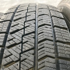 軽自動車に BS VRX2 155/65R14 4本 9分山 バリ溝 格安の画像