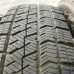 軽自動車に BS VRX2 155/65R14 4本 9分山 バリ溝 格安の画像