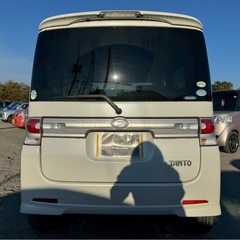 【支払総額7.8万円】激安ハイトワゴン！タントカスタム車検令和8年3月ETC即日納車OK冷暖房確認済み！の画像