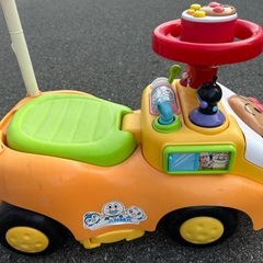  アンパンマン よくばりビジーカー 押し棒+ガードの画像