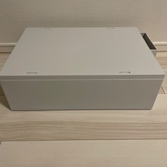 無印　ポリプロピレン　小物収納ケース　中　引出２個の画像