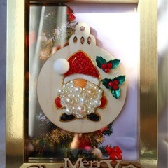 【新杉田開催】サンタクロースオーナメント作りの画像