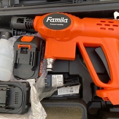 Famera ファミラ充电式无线3WAY高压清洗机の画像