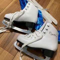 美品　フィギュア　スケート　シューズ　20センチの画像