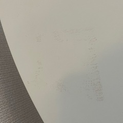 白　丸テーブル　　の画像