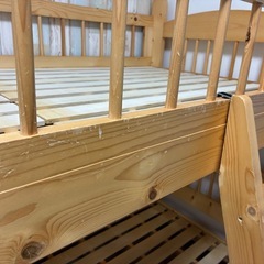 取引者決定しました！２段ベッド　ss サイズ　の画像