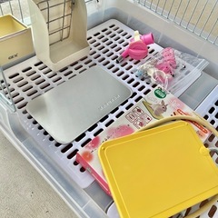 うさぎ飼育セット（三次or福山可）の画像