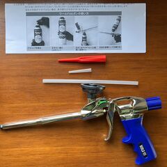 未使用★TMC製「ワールドガン151　WORLD 151 GUN」 吐出専用ガン 一液型発泡ウレタン専用 ショットガン アクアフォーム推奨 コーキングの画像