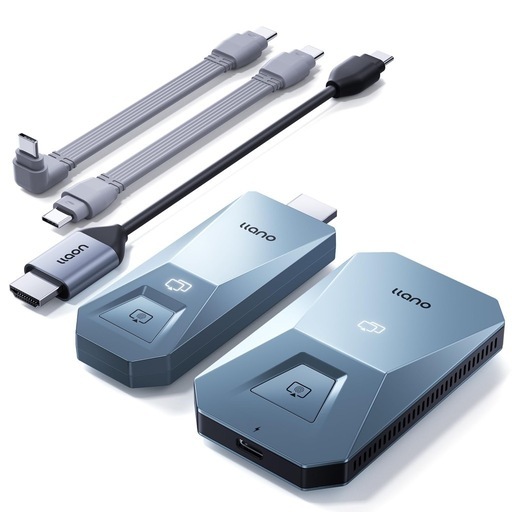 2025年新登場 日本初 真4K」 llanoワイヤレス HDMI 無線送受信機セット