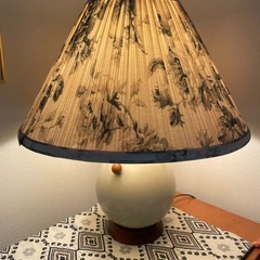 花柄　テーブルライトの画像