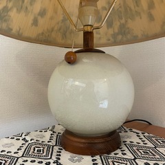 花柄　テーブルライトの画像