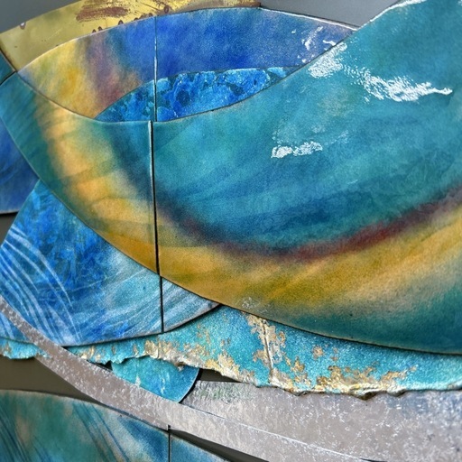 七宝焼 壁画 ⑤