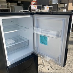 【リサイクルサービス八光】2023年製　Haier ハイアール ノンフロン冷凍冷蔵庫 JR-NF148CK-K 148Lの画像
