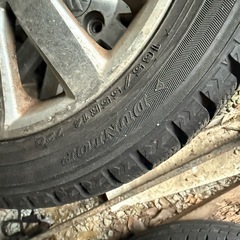 スズキワゴンR純正ホイール＆スタッドレスの画像