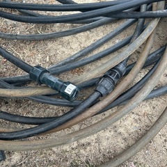 ポリエチレン管　80m以上　継手多数の画像