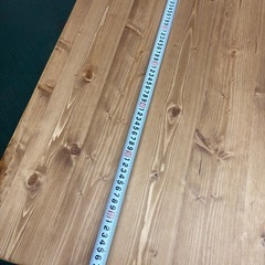 ナチュラルウッド正方形ダイニングテーブルの画像