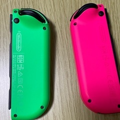 Nintendo Switch Joy-Conネオングリーン/ネオンピンクの画像