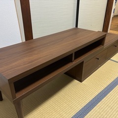 伸縮式ローテーブルの画像