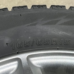 ダイハツ タフト スタッドレス バルミナ 165/65R15 PCD100/4H 2020年の画像