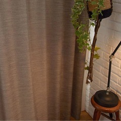 SUMINOE OFT カーテン|グレー|洗濯済みの画像