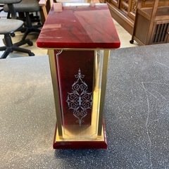 K2511-395 昭和レトロ CITIZEN 置き時計 時刻動作のみ確認済み キズ汚れ有りの画像