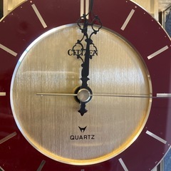 K2511-395 昭和レトロ CITIZEN 置き時計 時刻動作のみ確認済み キズ汚れ有りの画像