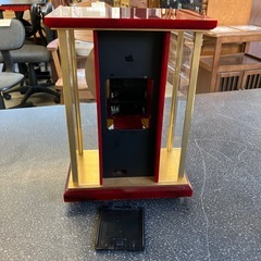 K2511-395 昭和レトロ CITIZEN 置き時計 時刻動作のみ確認済み キズ汚れ有りの画像