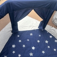 日本育児　折りたたみベビーサークルの画像