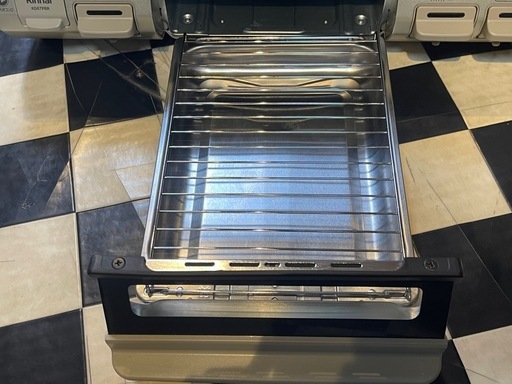 【リサイクルサービス八光】2020年製　リンナイ　ガスコンロ 片面焼き水なしグリル パールブラウンベージュ KG67PBRR [プロパ