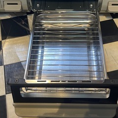 【リサイクルサービス八光】2020年製　リンナイ　ガスコンロ 片面焼き水なしグリル パールブラウンベージュ KG67PBRR [プロパンガス /右強火]の画像