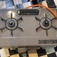 【リサイクルサービス八光】2020年製　リンナイ　ガスコンロ 片面焼き水なしグリル パールブラウンベージュ KG67PBRR [プロパンガス /右強火]の画像