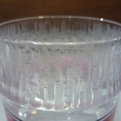 昭和レトロ Coca-Cola ティファニー模様 オールドファッションドグラス×4個セット 高さ8cm コカ・コーラ ロックグラス 新道東店の画像