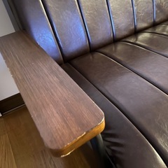 【12/5(金)まで】ソファ＋サイド棚のセットの画像