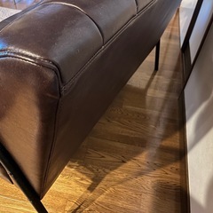 【12/5(金)まで】ソファ＋サイド棚のセットの画像