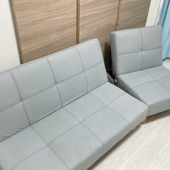 ソファ 折りたたみ式の画像