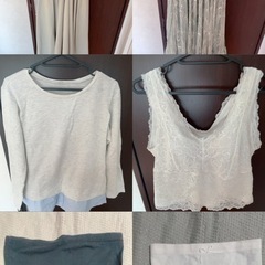 マタニティ 授乳服 Lサイズ相当の画像