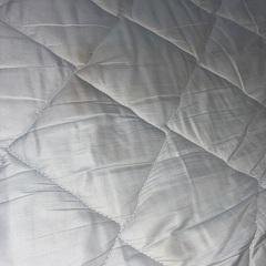 ０円！ ニトリ 5層ボリューム敷布団　シングル（グレー）の画像