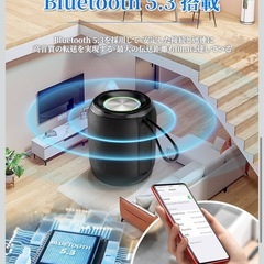 ポータブルスピーカー　防水　新品の画像