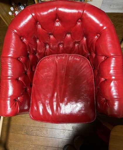 Vincent ヴィンセント★英国チェスターフィールド ソファ 1人掛