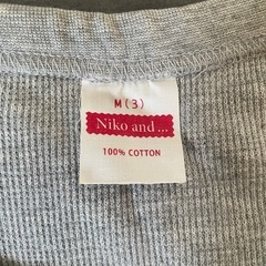 薄ニット 春秋用の画像