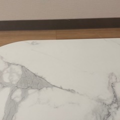 【定価25,800円】Francfranc レガート コーヒーテーブル S（ゴールド×マーブル） の画像