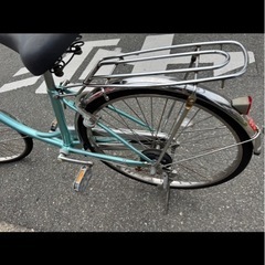 ブリヂストン24インチママチャリ中古ライトあり
の画像