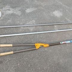格安  高枝剪定挟  ３本セット中古の画像