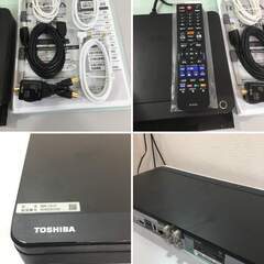 【美品】東芝 REGZA ブルーレイディスクレコーダー ブルーレイ3D対応 (USB HDD録画対応) DBR-Z610「管理No17」の画像