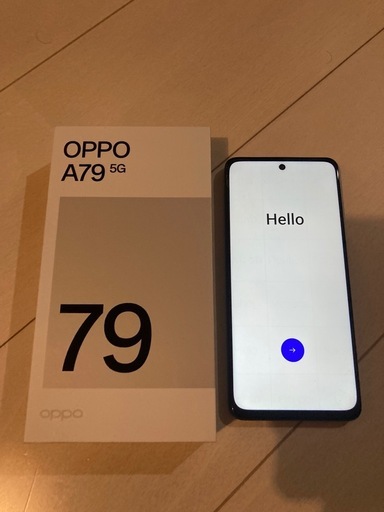 oppo A79 5G 128GB　使用期間ほとんどなし